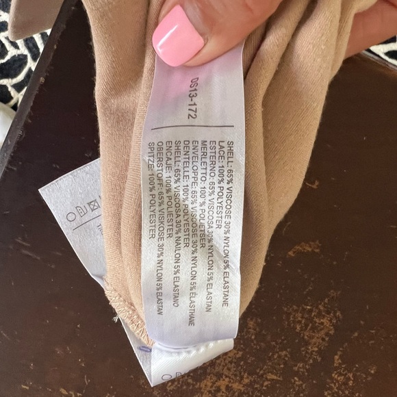 DARLING Nude Lace Bodycon Dress - Picture 8 of 9